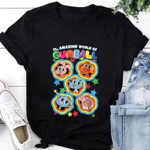 The Amazing World of Gumball Watterson Family Stars T-Shirt 98